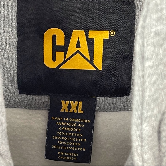 CAT Caterpillar Hoodie Size XXL - Picture 7 of 10